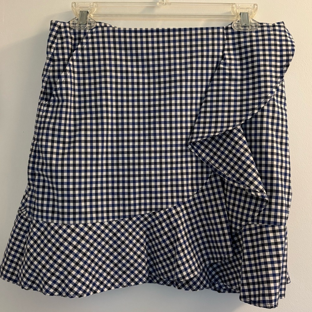 Polo by Ralph Lauren Blue Mini Wrap Skirt